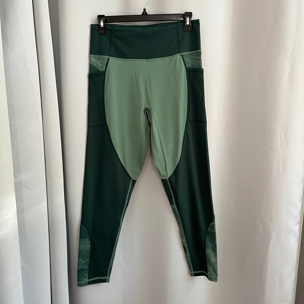 Buffbunny Collection Journey eggins Avo Green Multi Size XL Activewear Pockets